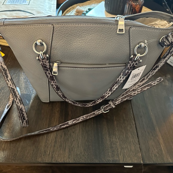 Grey Coach Kacey Satchel - Picture 1 of 3